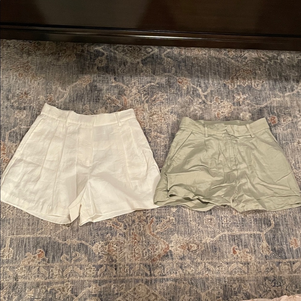 H&M Women's Shorts Set - Cream and Tan